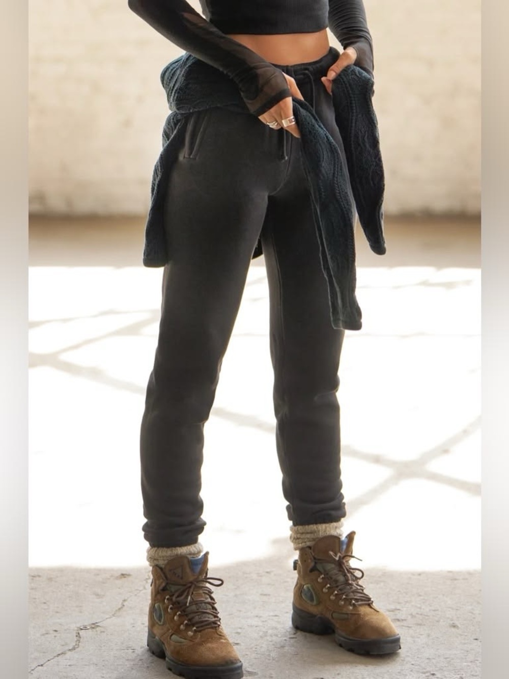 Joah Brown grey pants